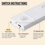 ✨ Cat’s Eye Motion Sensor Cabinet Light-Code-107 - Image 8