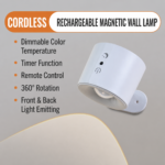 Wall mount LED spotlight